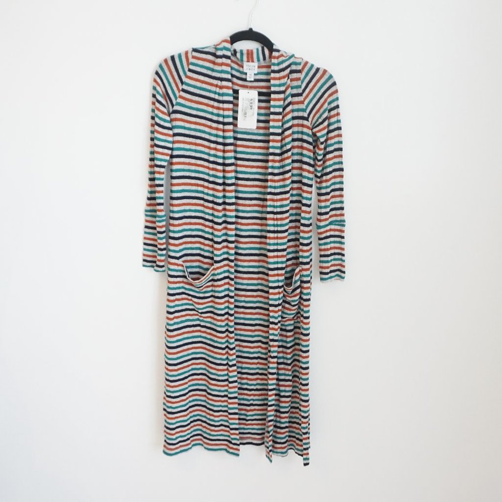 NWT Striped Duster Size XS